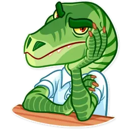 Velociraptor sticker 10