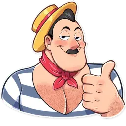 Гондольер Бернардо sticker 4