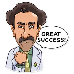 Borat Sagdiyev sticker 11