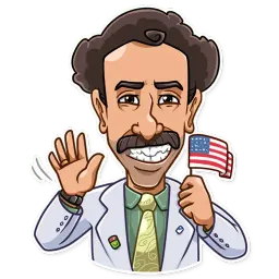 Borat Sagdiyev sticker 4