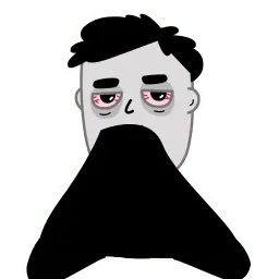 Уставший человек sticker 3