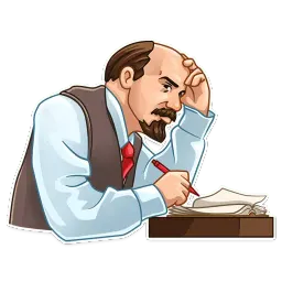 Lenin sticker 11