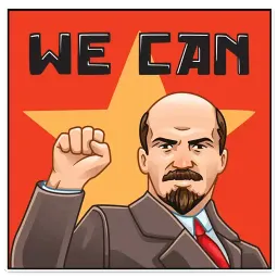 Lenin sticker 7