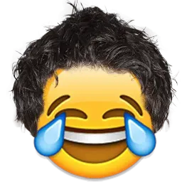 Волосатые Эмоджи sticker 2