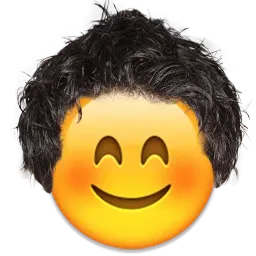 Волосатые Эмоджи sticker 6