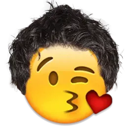 Волосатые Эмоджи sticker 8