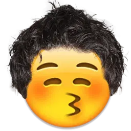 Волосатые Эмоджи sticker 9