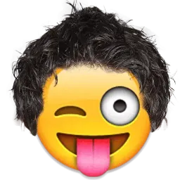 Волосатые Эмоджи sticker 10