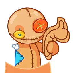 Вуду sticker 3