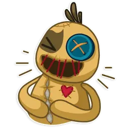Voodoo Doll Chumbo Telegram sticker pack