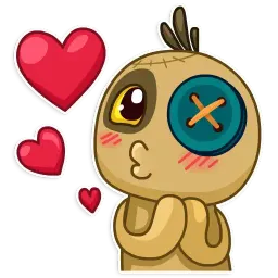 Voodoo Doll Chumbo sticker 2