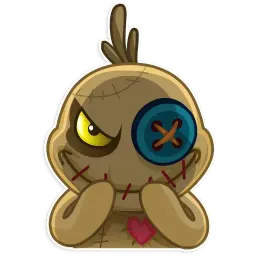 Voodoo Doll Chumbo sticker 11