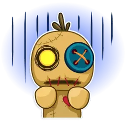 Voodoo Doll Chumbo sticker 4