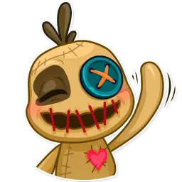 Voodoo Doll Chumbo sticker 5