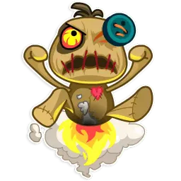 Voodoo Doll Chumbo sticker 7