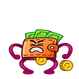 Кошелек sticker 10