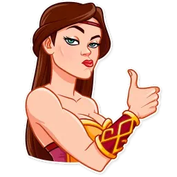 Королева воинов Telegram sticker pack