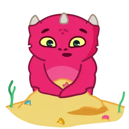 Водяная ящерица sticker 3