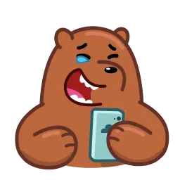 Три медведя Telegram sticker pack