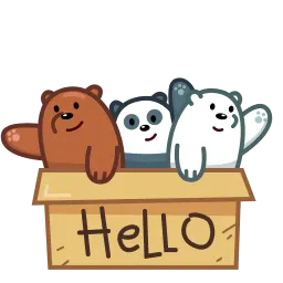 Три медведя sticker 5