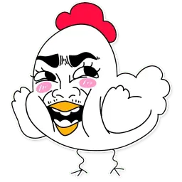 Meme Chick sticker 5