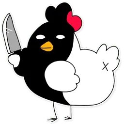 Meme Chick sticker 7