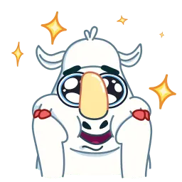 Носорог sticker 11