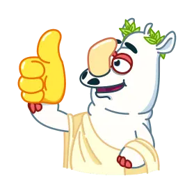 Носорог sticker 3