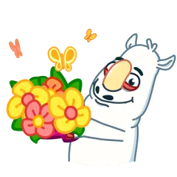 Носорог sticker 10