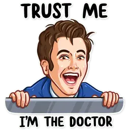 Доктор Кто Telegram sticker pack