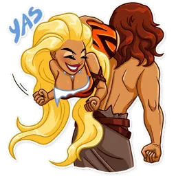 Дикая Женщина sticker 9
