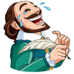 Шекспир Telegram sticker pack