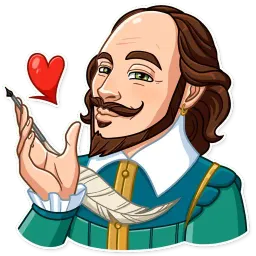 Шекспир sticker 2