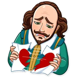 Шекспир sticker 5