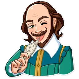 Шекспир sticker 8