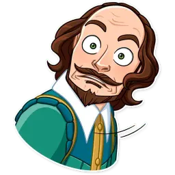 Шекспир sticker 10