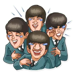 Битлз Telegram sticker pack