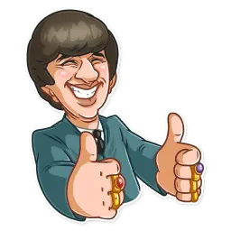 Битлз sticker 2
