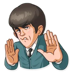 Битлз sticker 11
