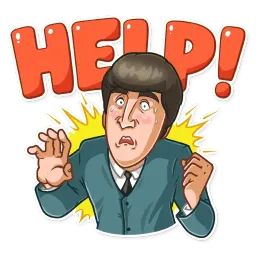 Битлз sticker 4