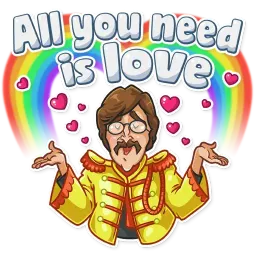 Битлз sticker 8