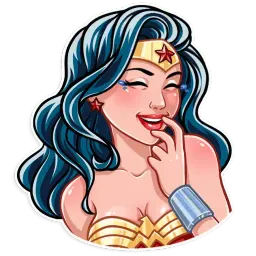 Чудо-женщина Telegram sticker pack