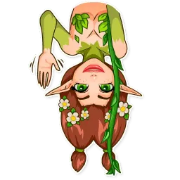 Wood Nymph sticker 5