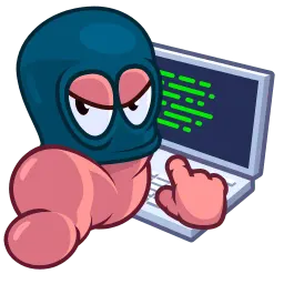 Червь sticker 7