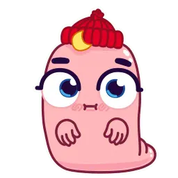Червячок sticker 12