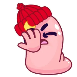Червячок sticker 3