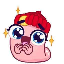 Червячок sticker 5