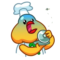 Цыплёнок-повар sticker 4