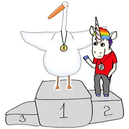 BAD UNICORN sticker 5