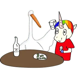 BAD UNICORN sticker 10